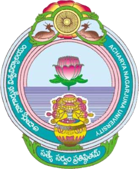 Acharya Nagarjuna University logo